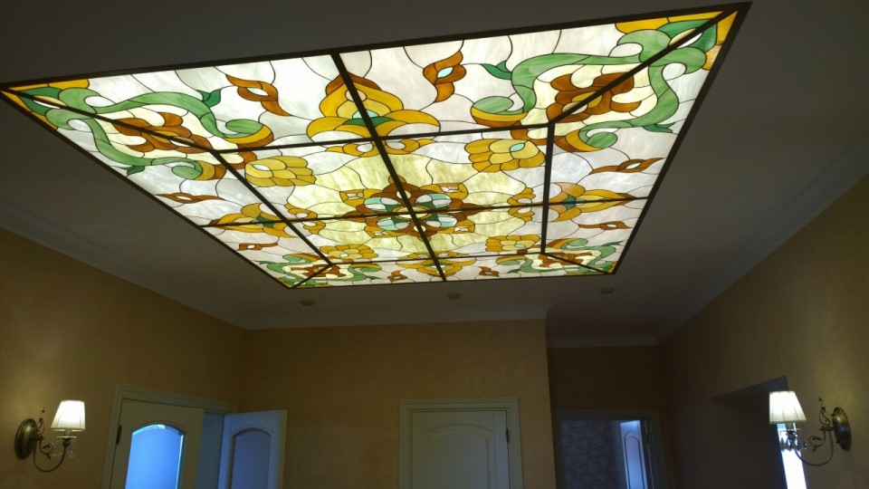 Заказать световой потолок с фотопечатью в г. Заозёрный